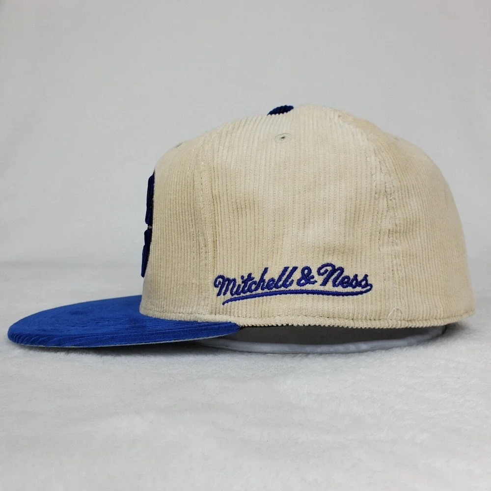 Orlando Magic Mitchell & Ness NBA Fitted 7 1/4 Hat‎ Cap 3D Logo Corduroy NWT